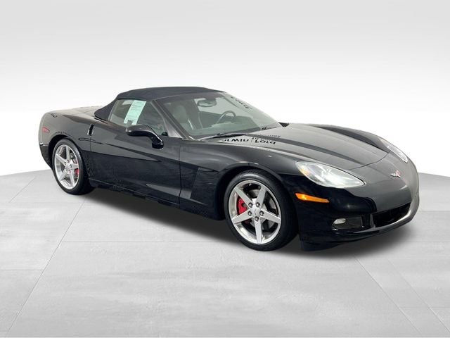 2005 Chevrolet Corvette Base in Smokin Asphalt — front three-quarter view