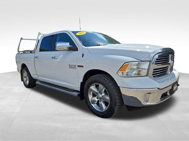 2018 RAM 1500 Big Horn in Bright White Clearcoat — front three-quarter view