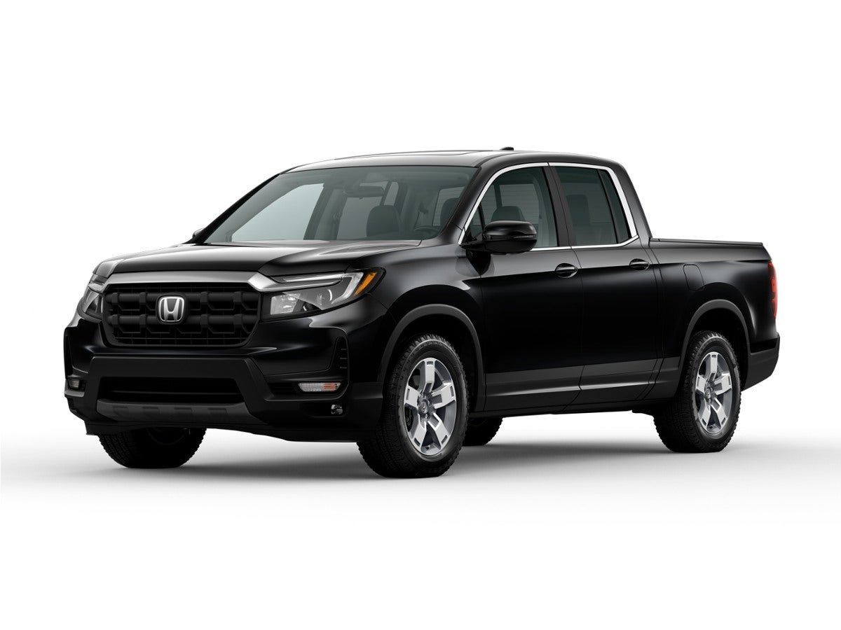 2026 Honda Ridgeline RTL In-Transit in Platinum White Pearl — front three-quarter view