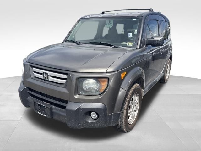 2008 Honda Element EX in Galaxy Gray Metallic — front three-quarter view